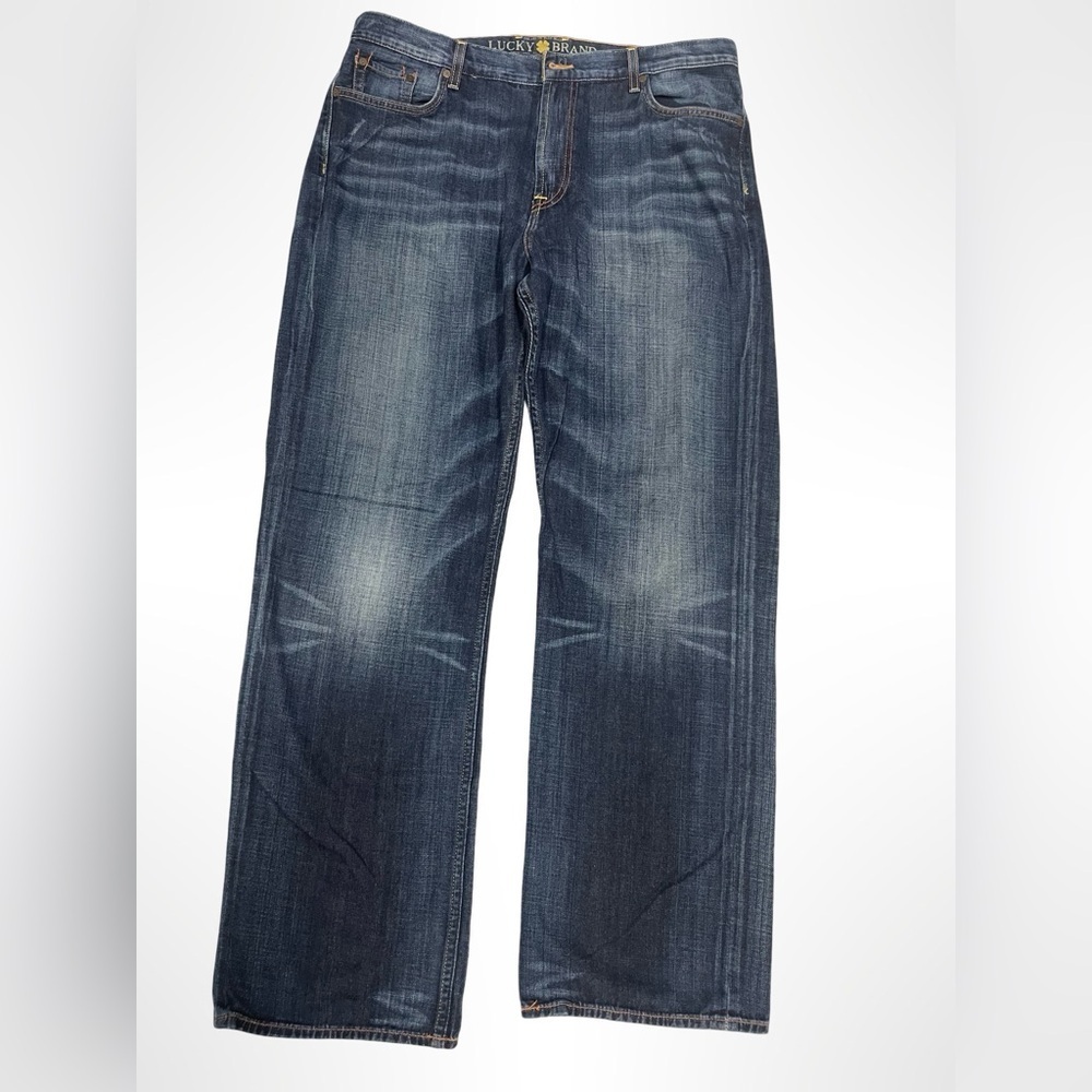 Mens Lucky Brand Jeans.  181 Jean,‎ Darkwashed. Size 38x34